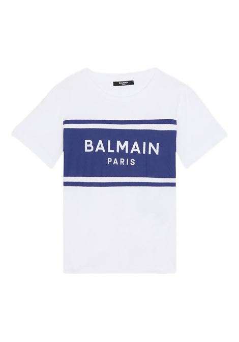 T-shirt Balmain Kids BALMAIN PARIS KIDS | T-SHIRT E POLO | BY8P11Z3672100BL